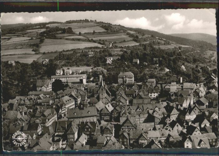 Spangenberg Hessen Spangenberg Fliegeraufnahme