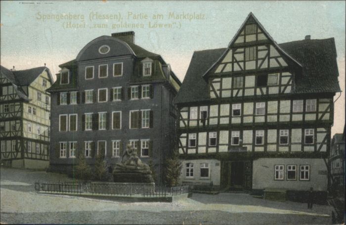 Spangenberg Hessen Spangenberg Marktplatz Fachwerkhäuser