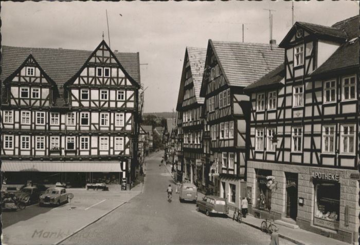Melsungen Fulda Melsungen Marktplatz Brückenstrasse