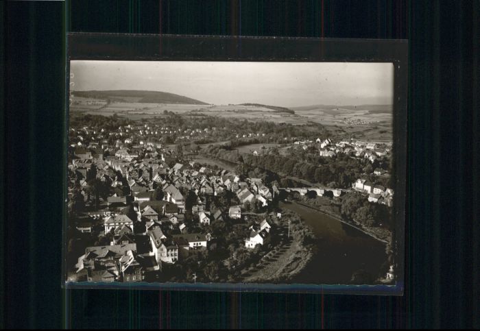 Melsungen Fulda Melsungen Fliegeraufnahme