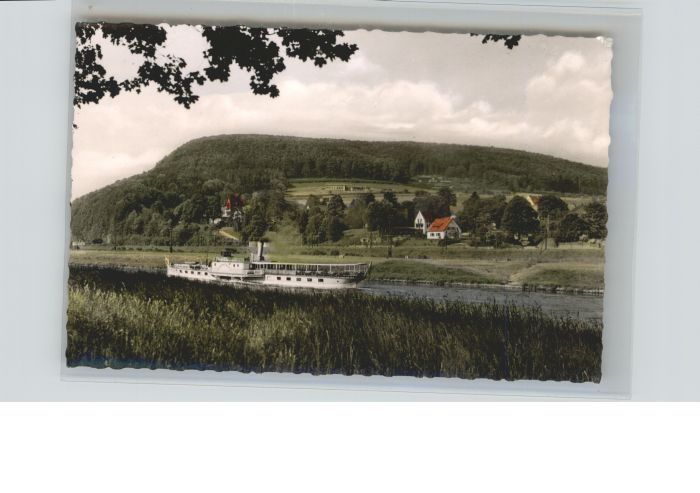 Hoexter Weser Höxter Jugendherberge Fähre *