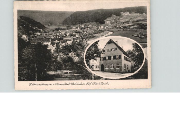 Helmarshausen Diemeltal Waldecker Hof Karl Briel