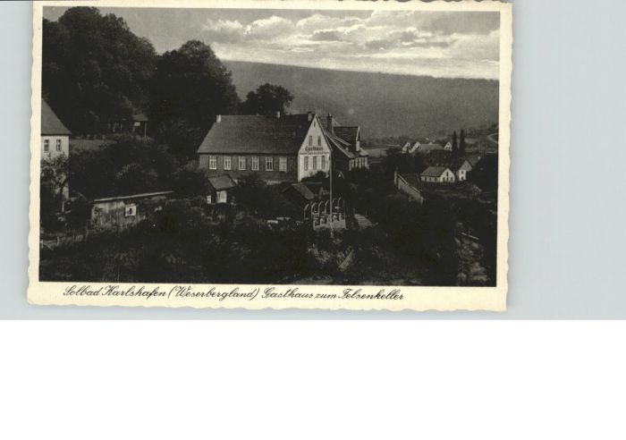 Bad Karlshafen Weserbergland Gasthaus zum Felsenkeller