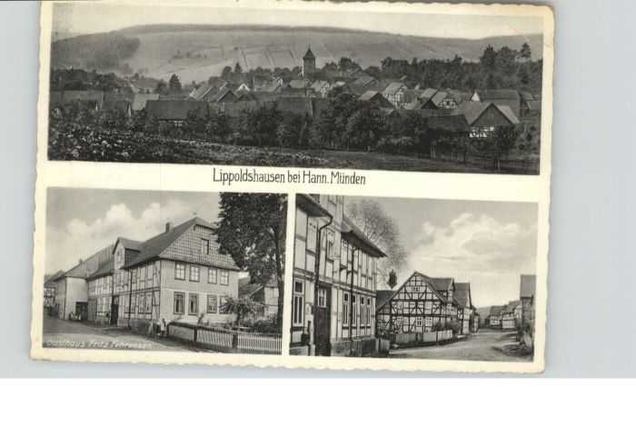 Lippoldshausen Gasthaus Fritz Fehrensen