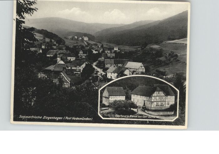 Ziegenhagen Hannoversch Muenden Gasthaus zum Storch