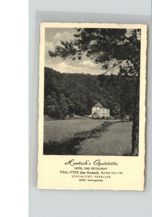 Thalitter Hotel Restaurant Hentrichs Gaststätte