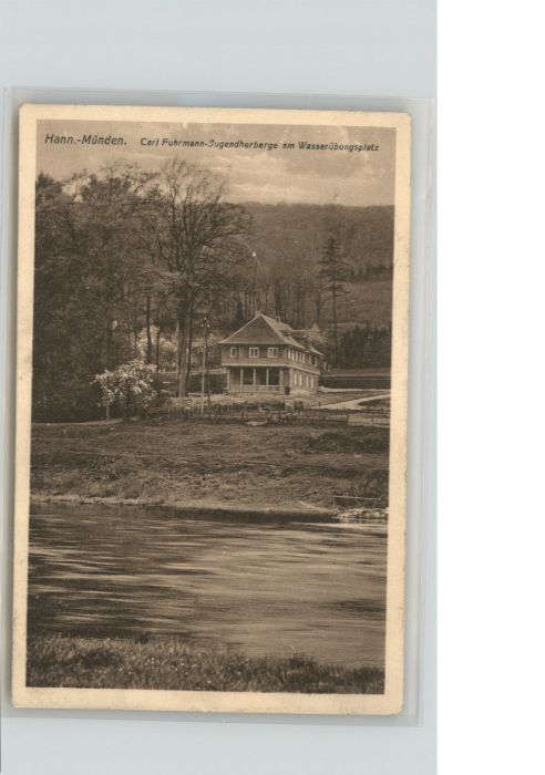 Hann. Muenden arl Fuhrmann-Jugendherbergen Wasserübun