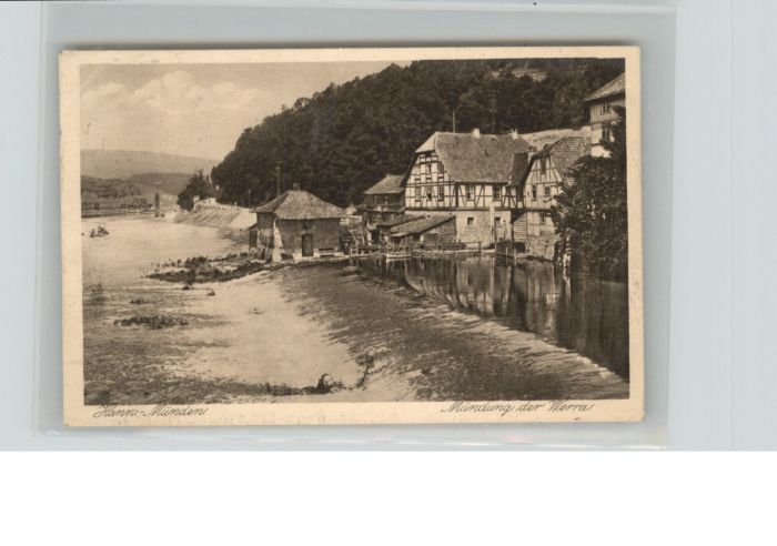 Hann. Muenden erramündung x