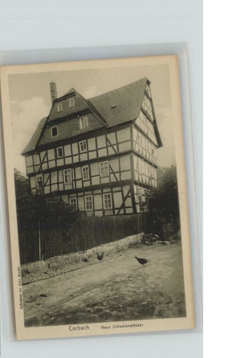 Korbach Haus Schwalenstöcker Fachwerkhaus