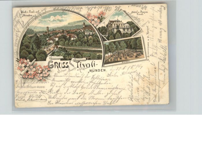 Hann. Muenden otel Pension Tivoli