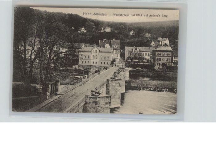 Hann. Muenden errabrücke Andrees Berg x