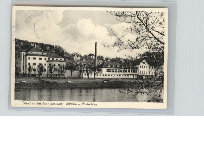 Bad Karlshafen Oberweser Kurhaus Kinderheim