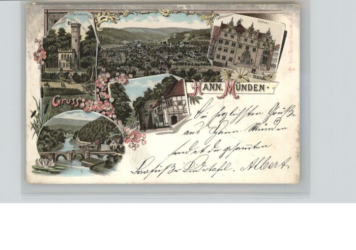 Hann. Muenden athaus Weser