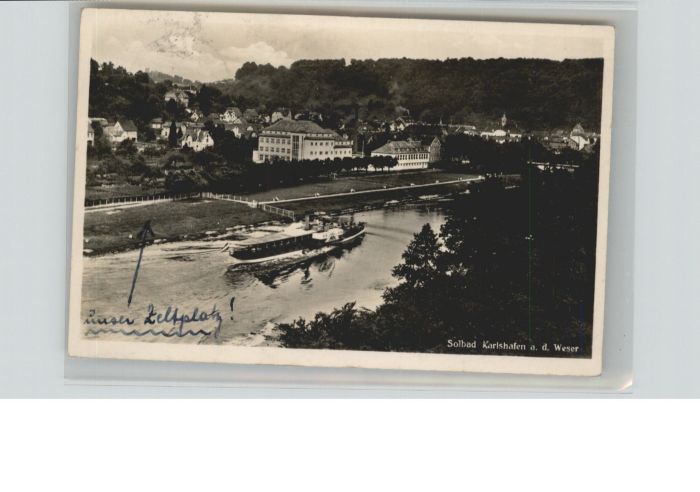 Bad Karlshafen Weser Flussschiff