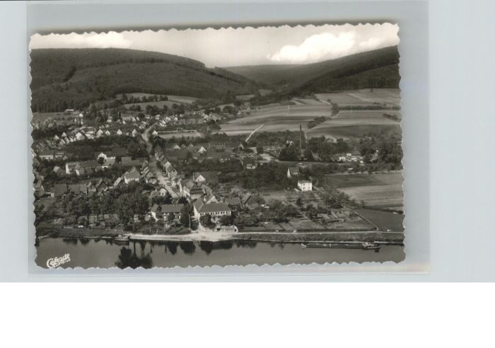 Veckerhagen Weserbergland Fliegeraufnahme