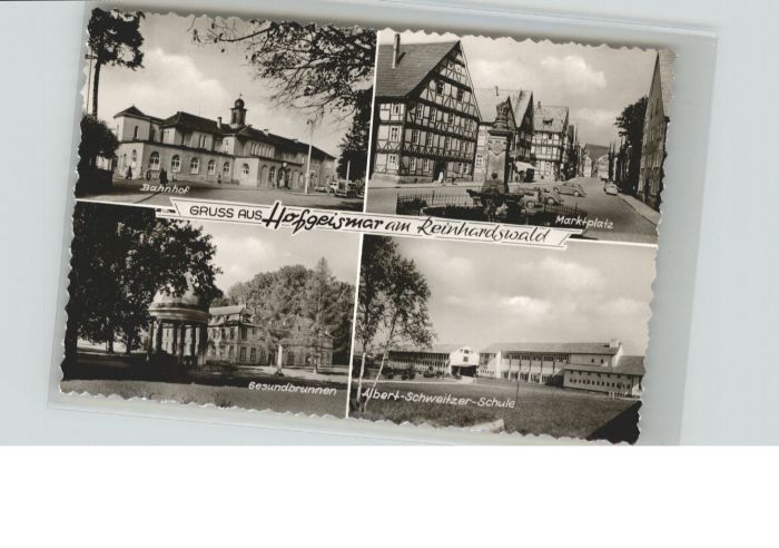 Hofgeismar Bahnhof Marktplatz Gesundbrunnen
