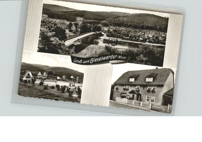 Gieselwerder Weser Pensionshaus Karl Rivoir