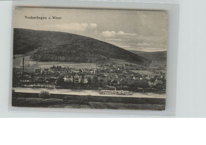 Veckerhagen Weser Flussdampfer