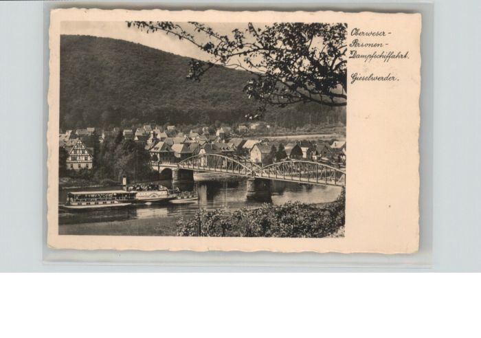 Gieselwerder Oberweser Personen-Dampfschifffahrt