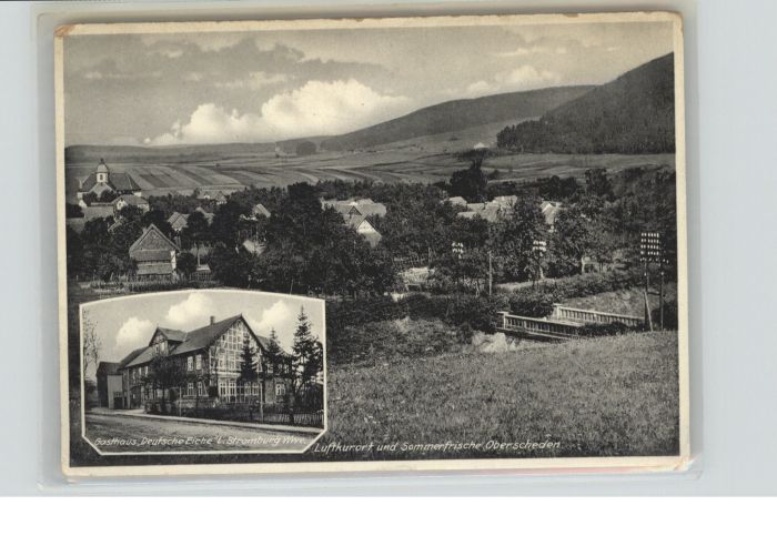 Oberscheden Gasthaus Deutsche Eiche L. Stromburg