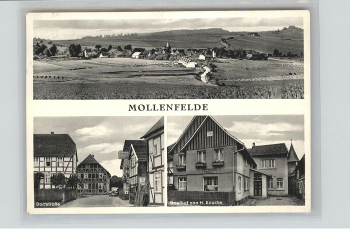 Mollenfelde Dorfstrasse Gasthof H. Knoche