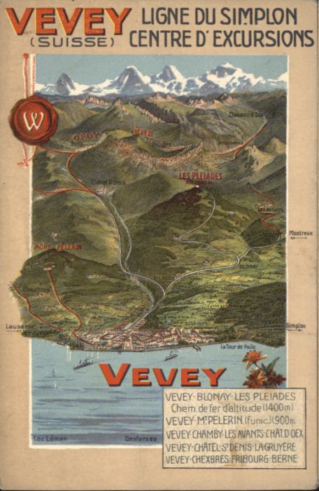 Vevey VD Vevey Ligne du Simolon