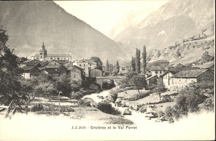 Orsieres Val Ferret Bruecke