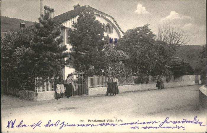 Neuchatel NE Neuchatel [Stempelabschlag] Pension Villa Rafa