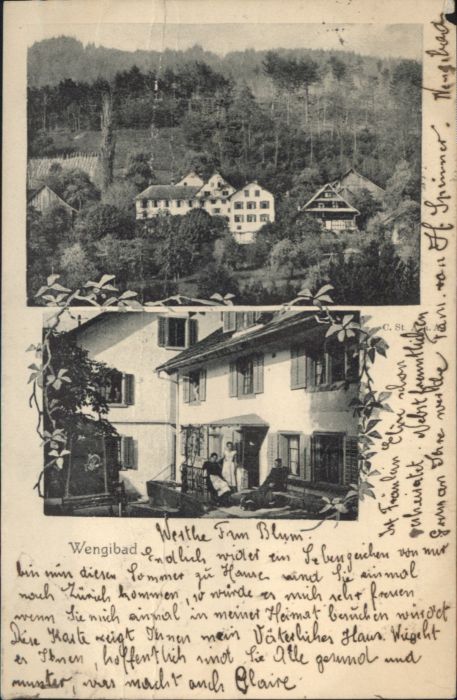 Affoltern ZH Affoltern [Stempelabschlag] Wengibad