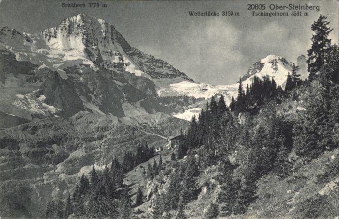 Obersteinberg Breithorn Wetterluecke Tschingelhorn