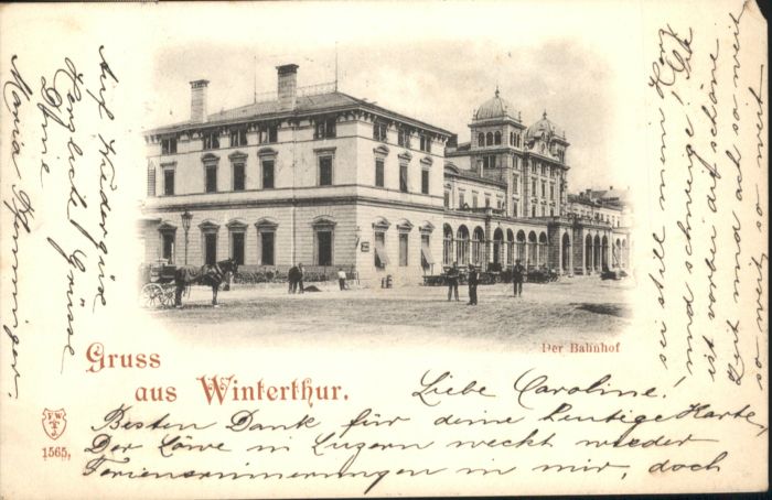 Winterthur Bahnhof Kutsche