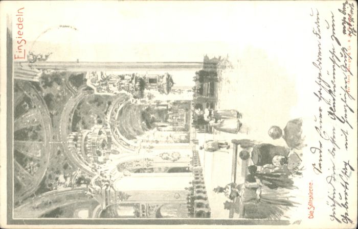 Einsiedeln SZ Einsiedeln Stifts Kirche