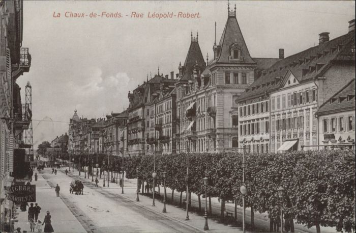 La Chaux-de-Fonds Rue Leopold Robert