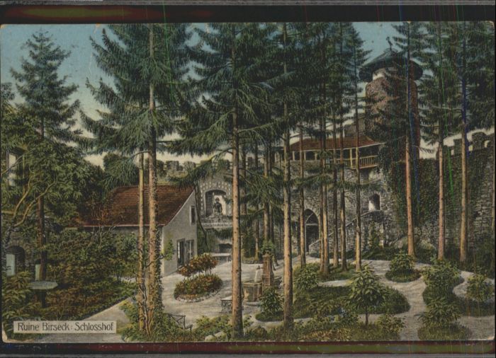 Arlesheim Ruine Birseck Schlosshof