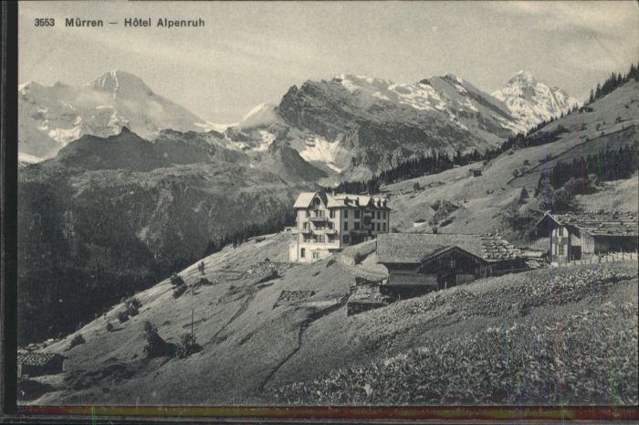 Muerren BE Muerren Hotel Alpenruh