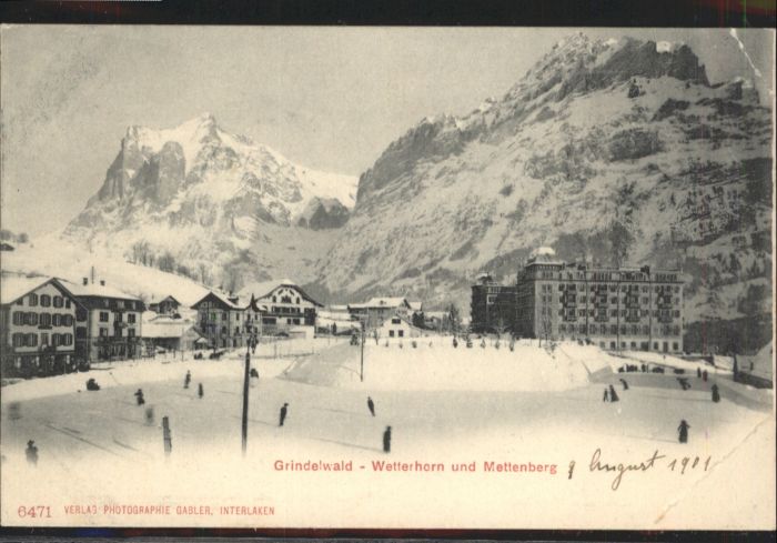 Grindelwald Wetterhorn Mettenberg