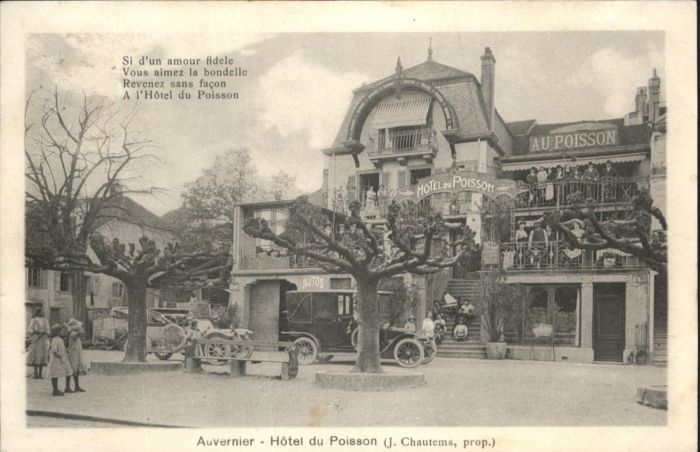 Auvernier Hotel du Poisson