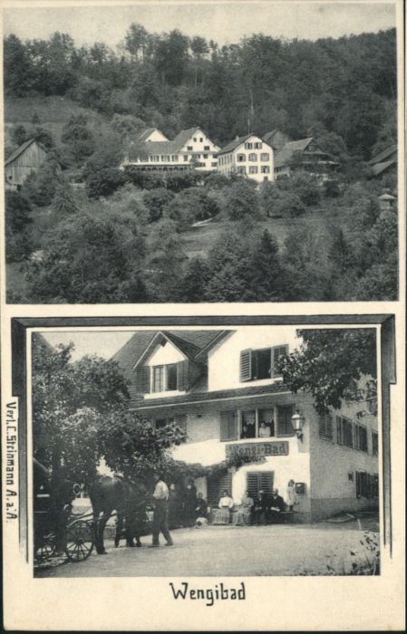 Affoltern ZH Affoltern [Stempelabschlag] Wenigbad Kutsche