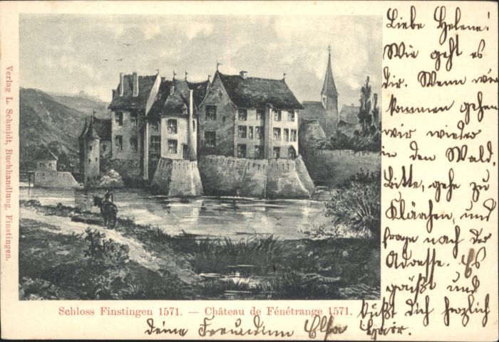 Fenetrange Schloss Chateau