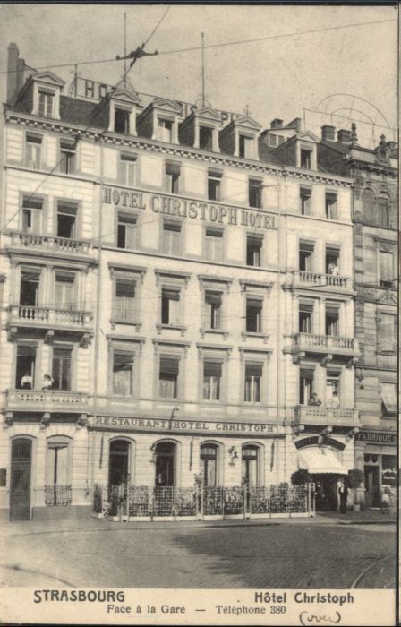 Strasbourg Alsace Strasbourg Hotel Christoph