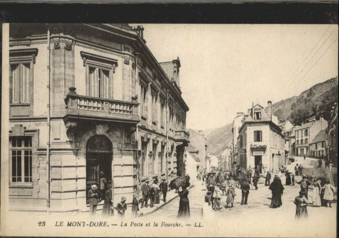 Mont-Dore la Poste la Fourche