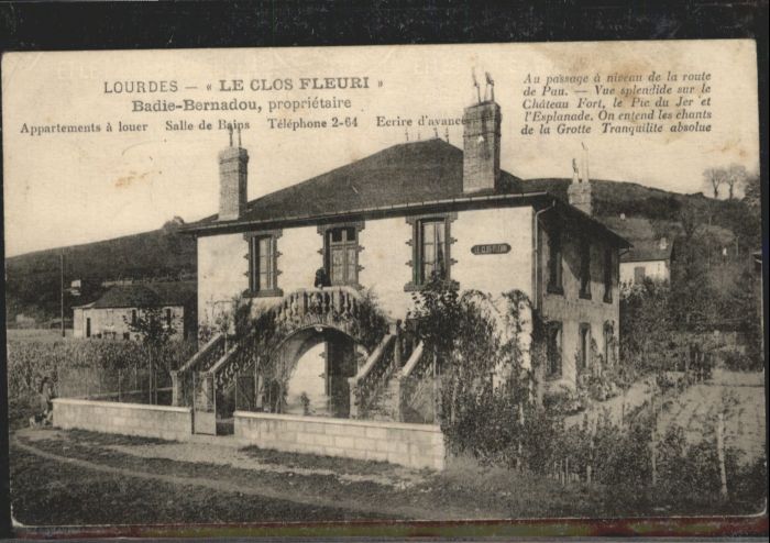 Lourdes Hautes Pyrenees Lourdes le Clos Fleuri