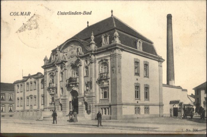 Colmar Haut Rhin Elsass Colmar Unterlinden-Bad