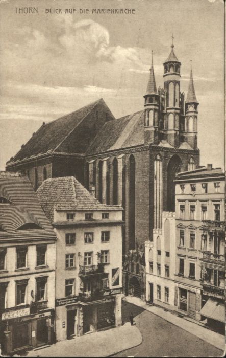 Thorn Westpreussen Torun Marienkirche