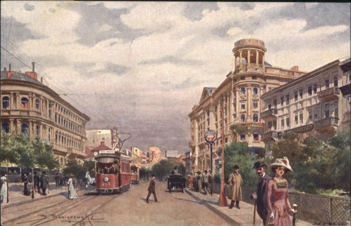 Warszawa Strassenbahn Salon Kulikowskiego Prawa