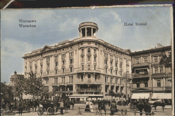 Warszawa Warschau Hotel Bristol