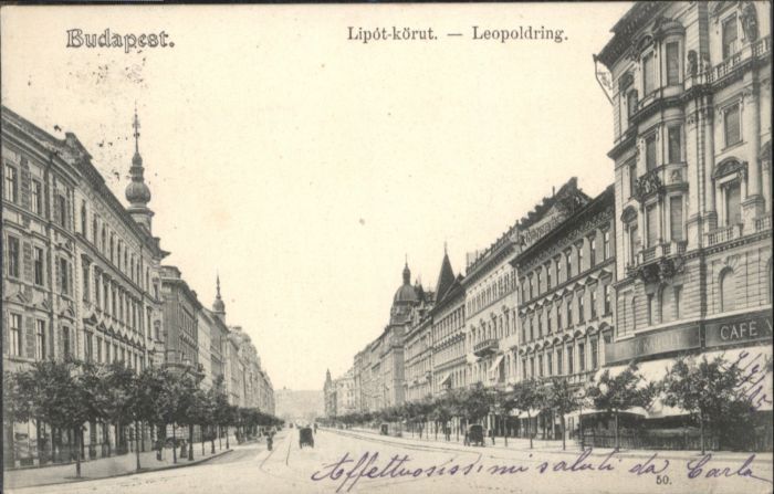 Budapest Lipot-Körut Leopoldring