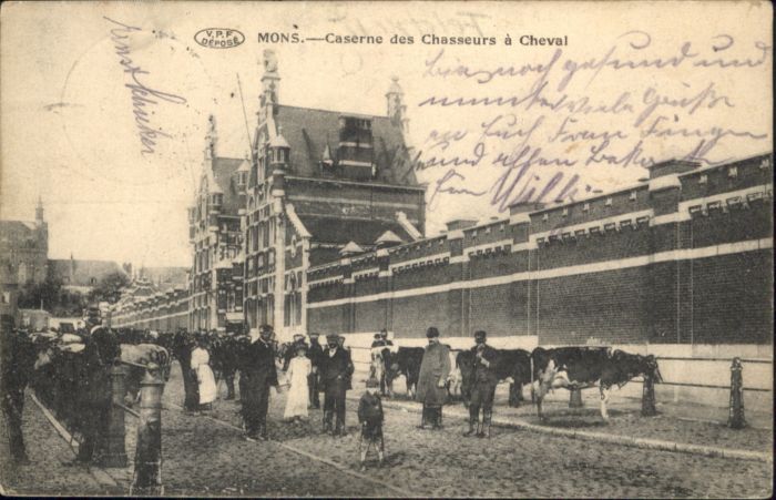 Mons Hainaut Mons Caserne Chasseurs Cheval