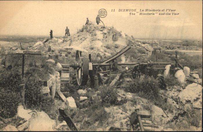 Dixmude Minoterie Yser Zerstörung