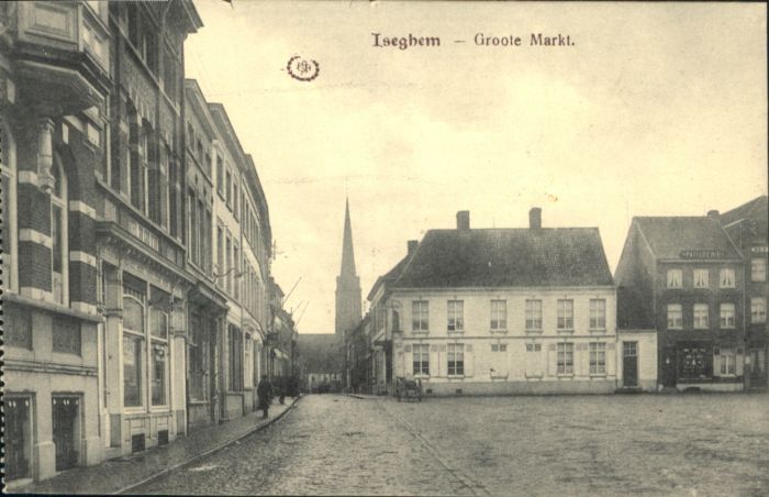 Iseghem Flandre Groote Markt